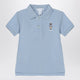 Polo Ralph Lauren Light Blue Cotton Polo Shirt With Logo Embroidery