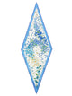 Ferragamo Primavera Print Diamond Scarf