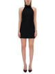 Dolce & Gabbana Short Dress With Neckline On Back