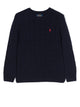 Polo Ralph Lauren Kids Navy Wool Cashmere Sweater