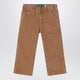 Polo Ralph Lauren Brown Vintage-Effect Cotton Trousers