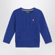 Polo Ralph Lauren Bright Blue Cable-Knit Crewneck Sweater