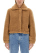 Moschino Jeans Furry Effect Jacket