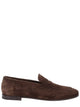 Premiata Blue Calf Leather Loafers