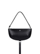 Courregès Black Calf Leather Handbag