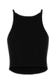 Courregès Black Viscose Blend Tank Top