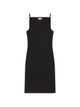 Courregès Black Polyester Polyurethane Dress