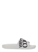 Versace Jeans Couture Slide Sandal With Logo