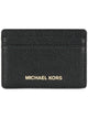 Michael Michael Kors Logo Detail Leather Card Holder