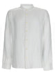 120% Lino White Linen Shirt