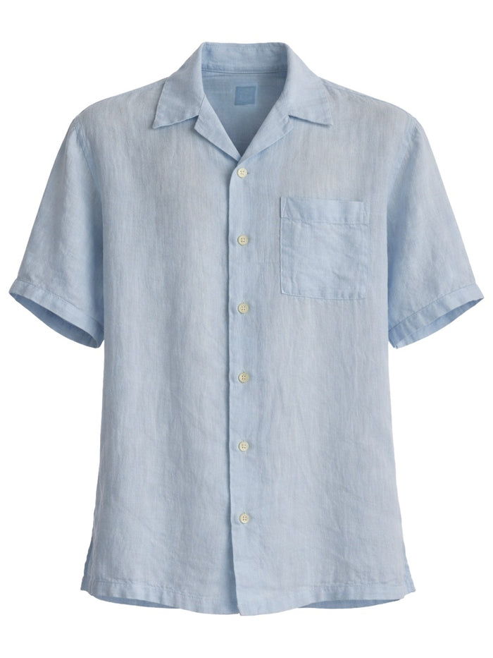 120% Lino Azure Linen Shirt