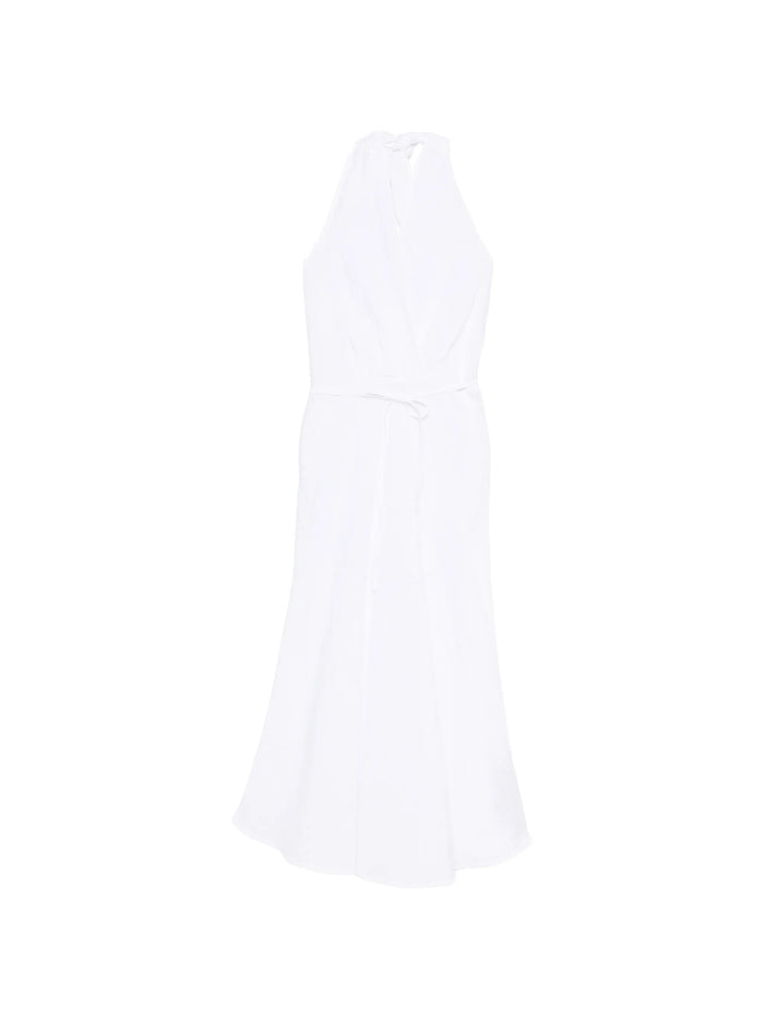120% Lino Dress With Belt