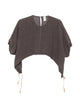 120% Lino Short-Sleeved Blouse