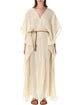 120% Lino 120% Lino Tunic Crinkle Linen Dress