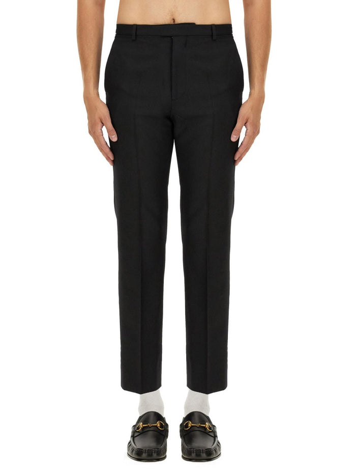 Gucci Wool Blend Twill Pants