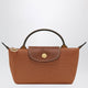Longchamp Le Pliage Original Pebble Clutch Bag Cognac