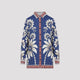 Farm Rio Luna Blue Viscose Shirt