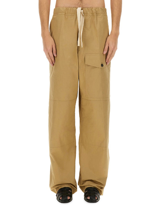 Dries Van Noten Cotton Pants