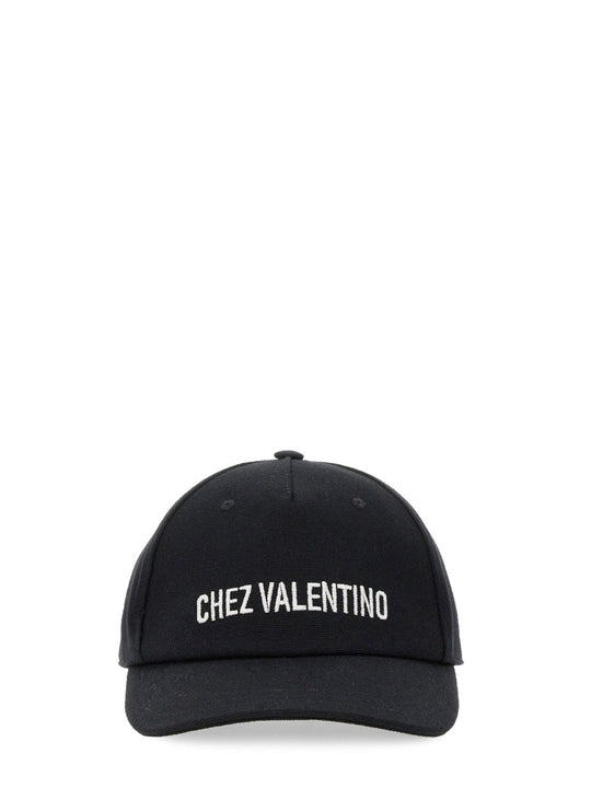 Valentino Garavani Baseball Cap With Embroidery