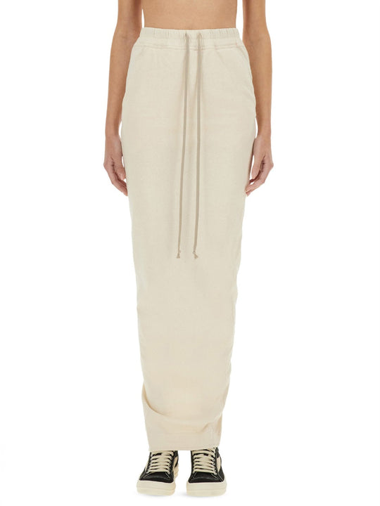 Rick Owens Drkshdw "Pillar" Maxi Skirt