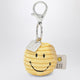 Bon Ton Toys Smiley Velvet Keychain Yellow
