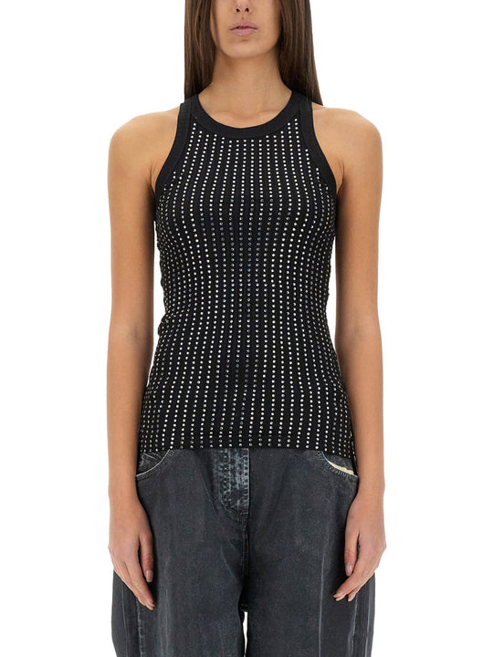 The Attico Tank Top "Black"