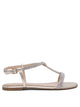 Ninalilou Leather Silver Sandals