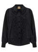 Farm Rio 'Black Embroidered' Shirt