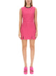 Msgm Mini Cut Out Dress