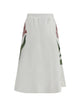 Farm Rio "Flower" Midi Skirt
