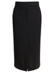 Semper Black Elastane Skirt