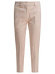 Semper Beige Elastane Trousers