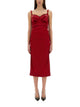 Dolce & Gabbana Longuette Dress With Cone Cups