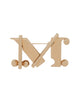 Max Mara Monogram Brooch