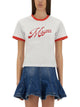 Msgm T-Shirt With Logo