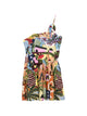 Farm Rio Multicolor Silk Dress