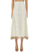Fendi Ff Silk Skirt