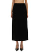 Michael By Michael Kors Textured Crepe Maxi Skirt