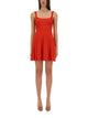 Staud "Ellison" Short Dress