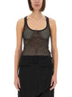 Courreges Mesh Tank Top