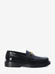 Celine Celine Université Triomphe Polished Bullskin Chain Loafers