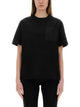 Moncler T-Shirt With Side Buttons