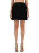 Alexander Mcqueen Wool Mini Skirt