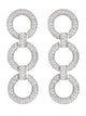 Self-Portrait Earrings With Crystals
