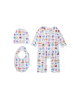 Marni Romper Kit With Bib And Hat