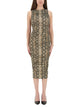 Michael By Michael Kors Animal Print Dress