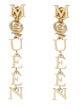 Alexander Mcqueen Logo Earrings