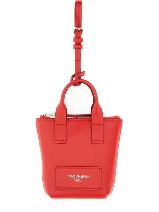Dolce & Gabbana Leather "Minibag" Charm