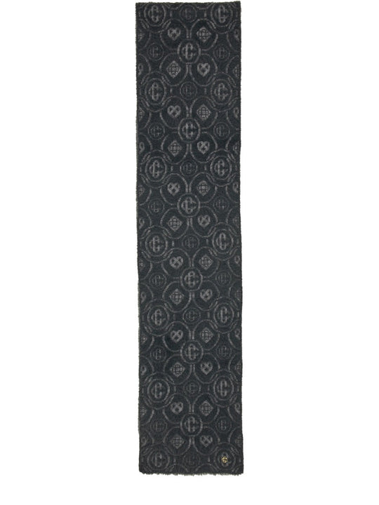 Casablanca Monogram "Fluffy" Scarf