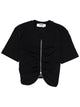 Msgm Zippered T-Shirt